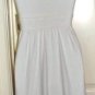 MUSE SLEEVELESS IVORY WOMEN'S DRESS W/ LARGE COLLAR, SIZES 4
