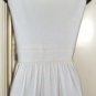 MUSE SLEEVELESS IVORY WOMEN'S DRESS W/ LARGE COLLAR, SIZES 4