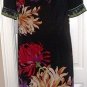JNY WOMEN'S MULTI-FLORAL PRIINTED BALLOON SLEEVE SHIRT DRESS, SIZE 8