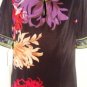 JNY WOMEN'S MULTI-FLORAL PRIINTED BALLOON SLEEVE SHIRT DRESS, SIZE 8