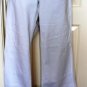 PZI CLASSIC WOMEN'S WHITE WIDE LEG DENIM JEANS, SIZE 10-34R