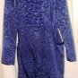 STACY ADAMS WOMEN'S NAVY BLUE LONG SLEEVE COCKTAIL DRESS, SIZES 12,14