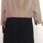 TAHARI WOMEN'S CHAMPANE/BLACK JACKET DRESS, SIZES 12,14