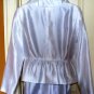 ISABELLA 2 PC WOMEN'S WHITE RUFFEL COLLAR SUIT JACKET, SIZES 8,10