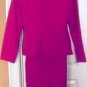 ISABELLA 2 PC WOMEN'S SWANKY FUCSHIA SUIT JACKET, SIZES 8
