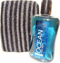 BATH & BODY WORKS OCEAN 2 PC MEN'S TRAVEL BATH SET