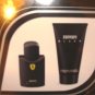FERRARI BLACK 2 PC MEN 2.5 OZ COLOGNE & BODY GIFT SET