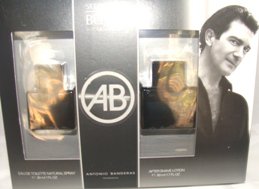ANTONIO BANDERAS SEDUCTION IN BLACK 2 PC MEN 1 OZ COLOGNE & BODY GIFT SET