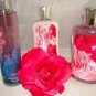 BATH & BODY WORKS PINK CHIFFON 3 PC BATH GIFT SET