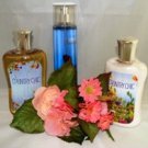 BATH & BODY WORKS COUNTRY CHIC 3 PC BATH SET