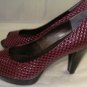 MADELINE WOMEN'S GABEAN BERRY QUILT DRESS SHOES SIZE 8m