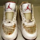 BOYS AIR JORDON GREY & WHITE SNEAKERS BY NIKE SIZE 6.5m BOYS AIR JORDON GREY & WHITE SNEAKERS BY NIKE SIZE 6.5m