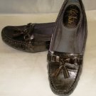 LIFE STRIDE WOMEN'S DARK PEWTER LOAFER WITH TASSEL SIZE 7m LIFE STRIDE WOMEN'S DARK PEWTER LOAFER WITH TASSEL SIZE 7m
