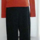 SVETLANA BLACK WIDE LEG BOOT PANTS, SIZES 4 SVETLANA BLACK WIDE LEG BOOT PANTS, SIZES 4