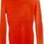 WOW COUTURE RUST OFF SHOULDER SWEATER, SIZE MED 10-12