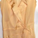 ESLEY WOMEN'S CREAM V-NECK SLEEVELESS TOP SIZES SM 4-6, MED 10-12 ESLEY WOMEN'S CREAM V-NECK SLEEVELESS TOP SIZES SM 4-6, MED 10-12