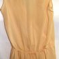 ESLEY WOMEN'S CREAM V-NECK SLEEVELESS TOP SIZES SM 4-6, MED 10-12