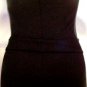 WOMEN'S BLACK STRAPLESS TUBE TOP JUMPSUIT, SIZES SM