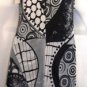 BALI WOMEN'S SLEEVELESS BLACK/WHITE A-LINE PRINT DRESS SIZE SM 4, L 14, XXL 18