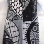 BALI WOMEN'S SLEEVELESS BLACK/WHITE A-LINE PRINT DRESS SIZE SM 4, L 14, XXL 18