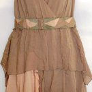 LULUIRA SLEEVELESS TRIPLE LAYER LINED DRESS SIZE SM 4-6, MED 8-10