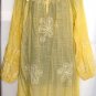 ESLEY LONG SLEEVE YELLOW TUNIC SIZE MED 8-10