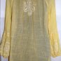 ESLEY LONG SLEEVE YELLOW TUNIC SIZE MED 8-10