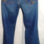 PZI BOOT LEG CUT WOMEN'S DENIM WASH JEANS, SIZES 6