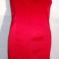 SL FASHION WOMEN'S SLEEVELESS RED SHEALTH DRESS, SIZES MED-8, L-14