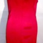 SL FASHION WOMEN'S SLEEVELESS RED SHEALTH DRESS, SIZES MED-8, L-14