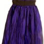 MAGGY LONDON BLACK/PURPLE STRAPLESS COCKTAIL DRESS SIZE, 10