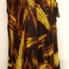 NINA AUSTIN WOMEN'S STRAPLESS MULTI COFFEE COLOR GOWN SIZE, MED NINA AUSTIN WOMEN'S STRAPLESS MULTI COFFEE COLOR GOWN SIZE, MED