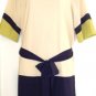 C LUCE WOMEN'S MOD MULTI-COLOR BLOCK SHIFT DRESS SIZE, SM, MED,