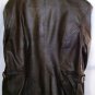 WILSON WOMEN'S WING COLLAR BLACK LEATHER JACKET SIZE, L