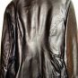 WILSON WOMEN'S WING COLLAR BLACK LEATHER JACKET SIZE, L