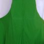 NINA AUSTIN GREEN V-NECKLINE T-STRAP GOWN SIZE, MED