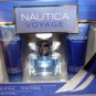 NAUTICA VOYAGE 3 PC MEN 1 OZ COLOGNE BATH & BODY GIFT SET