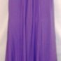 NINA AUSTIN LIGHT PURPLE ONE-SHOULDER GOWN SIZE, L,