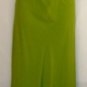 NINA AUSTIN LIME GREEN ONE-SHOULDER GOWN SIZE, L,