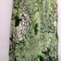 NINA AUSTIN SLEEVELESS MULTI-GREEN FLOWER GOWN W/ CHOCKER NECK SIZE, MED