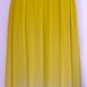 NINA AUSTIN LIME UMBRY SLEEVELESS EMPIRE WAIST GOWN SIZE, SM, MED