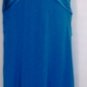 NINA AUSTIN MIDNIGHT BLUE SPAGHETTI STRAP GOWN SIZE, MED, L