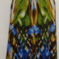 NINA AUSTIN GREEN OLIVE COMBO SPAGHETTI STRAP GOWN SIZE,SM