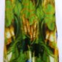 NINA AUSTIN GREEN OLIVE COMBO SPAGHETTI STRAP GOWN SIZE,SM