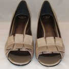 MADELINE LYDIA MUD OPEN TOE 3" WEDGE HEEL SIZE, 6, 7.5 MADELINE LYDIA MUD OPEN TOE 3" WEDGE HEEL SIZE, 6, 7.5