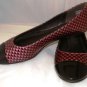 MADELINE BALLI LILY BLACK & BERRY FLATS SIZE 7.5, 9, 10