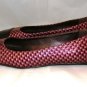 MADELINE BALLI LILY BLACK & BERRY FLATS SIZE 7.5, 9, 10