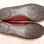 MADELINE BALLI LILY BLACK & BERRY FLATS SIZE 7.5, 9, 10