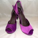MADELINE WOMEN'S CAPRINA LILY PURPLE FASHION 4" HEELS W/ OPEN TOE SIZE 6.5, 8, 9