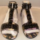 OH DEER FIRECRACKER STRAPPY MULTI-COLOR SANDAL SIZE 7